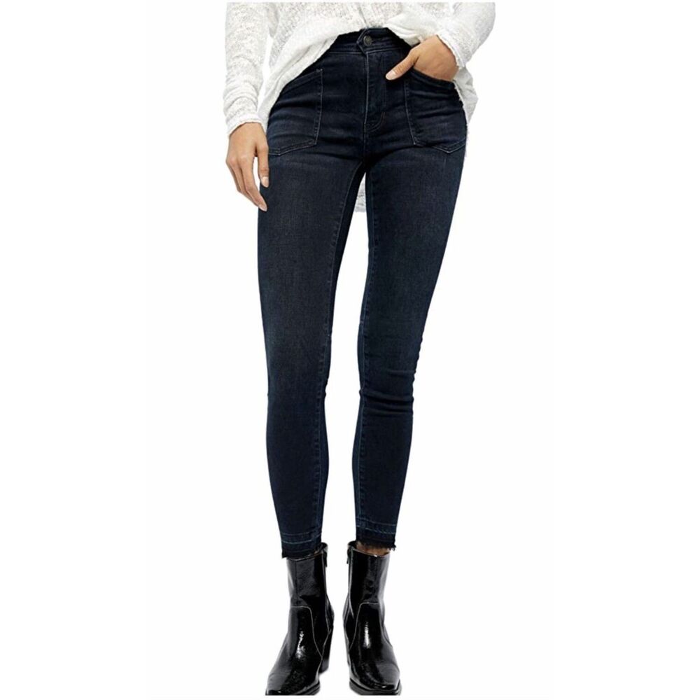 We The Free by Free People Ivy Released Hem Skinny Jeans - Size 29 NWT Mid Rise